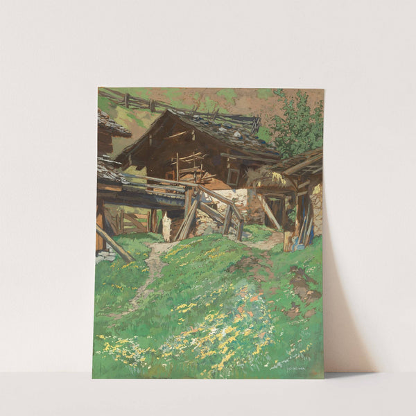 An Alpine lodge by Hugo Hodiener