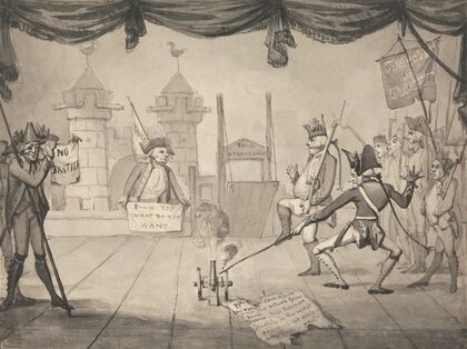 An Ampitheatrical Version of the Fall of Bastille — size preview