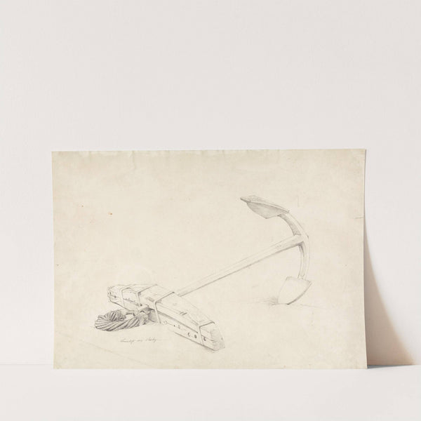 An Anchor (1807) by Cornelius Varley