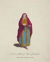 An ancient habit of a matron of Friesland. Parûre ancienne d’une matrone de Frise. (1757-1772)