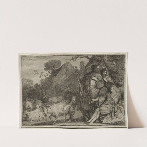 An Angel Foretells the Birth of Abraham’s Son (1638) by Gerrit Claesz. Bleker