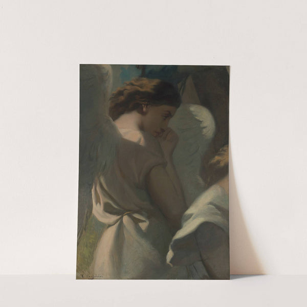 An Angel Praying in the Garden of Olives (1840) by Théodore Chassériau