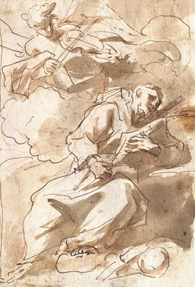 An Angelic Minstrel Appears to Saint Francis