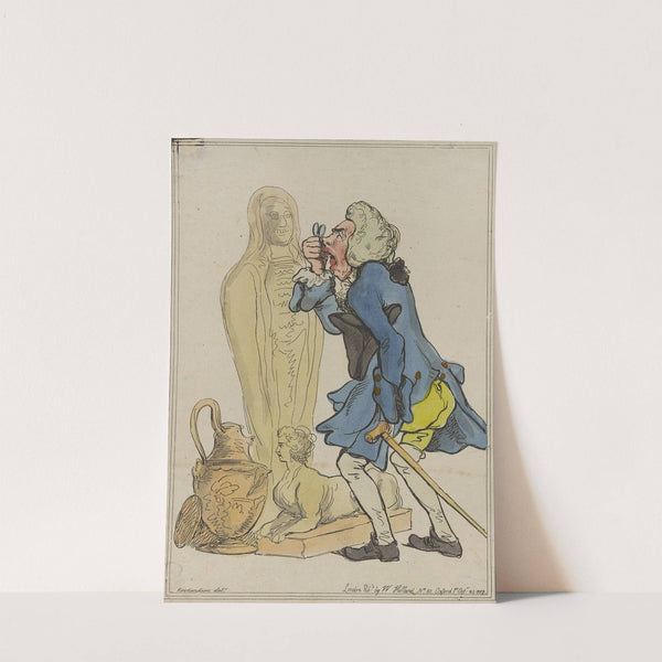 An antiquarian (1789) by Thomas Rowlandson