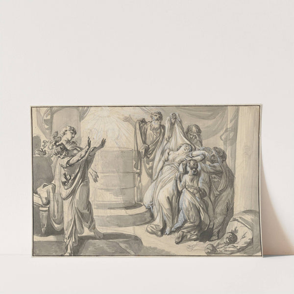 An Antique Sacrificial Scene by Johann Eleazar Schenau