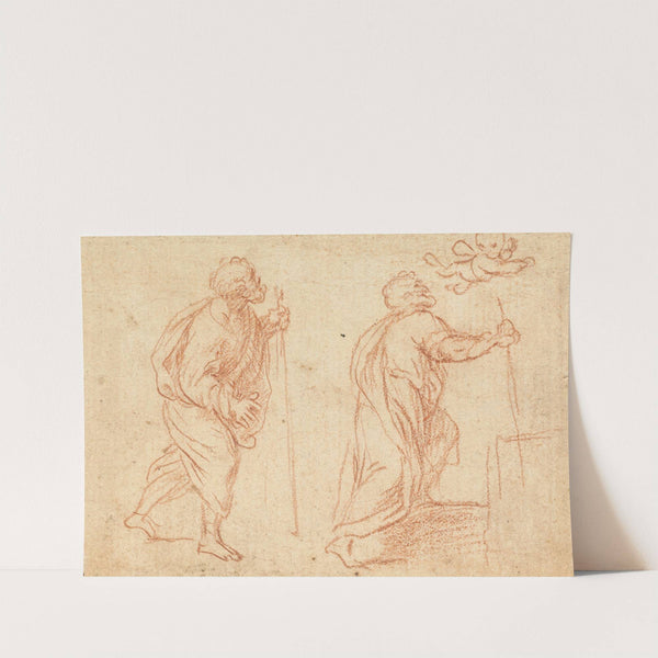 An Apostle Guided by an Angel by Agostino Masucci