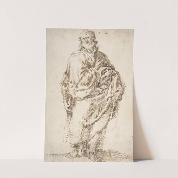 An Apostle Holding a Book by Francisco Herrera The Elder