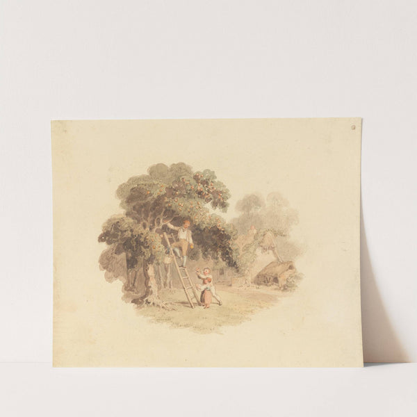 An Apple Tree Near a Cottage by Richard Westall