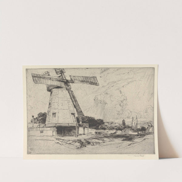 An April day in Kent by Sir Frank Short