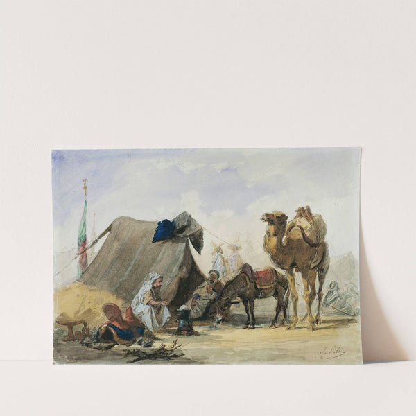 An Arab Encampment (1861) by Isidore Pils