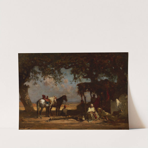 An Arab Encampment by Gustave-Achille Guillaumet