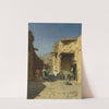 An Arab Street by Rudolph Gustav Müller