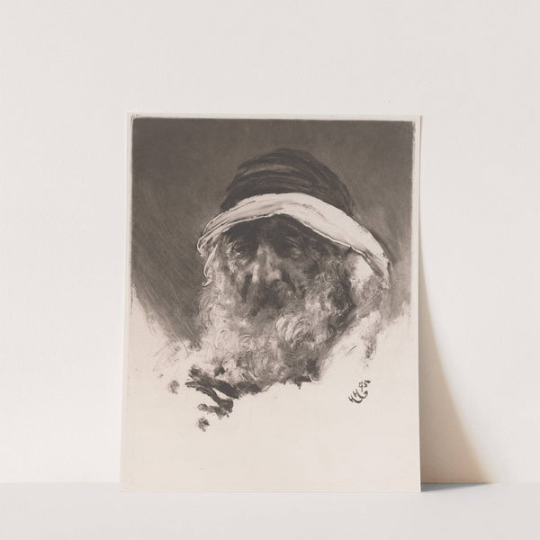 An Arab's Head by Sir Hubert von Herkomer