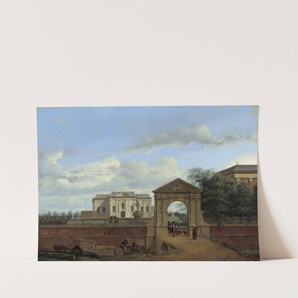 An Architectural Fantasy by Jan van der Heyden