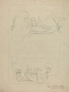 An Armed Man Spurning a Woman (recto)
