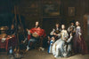 An artist in his studio