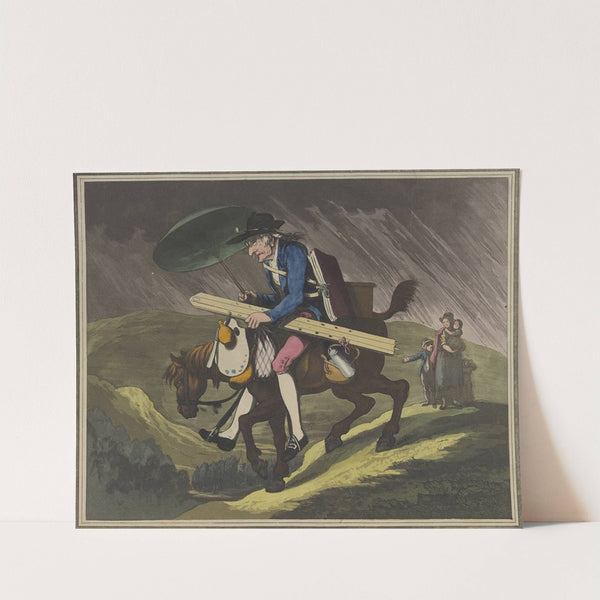 An artist travelling in Wales (1799) by Thomas Rowlandson