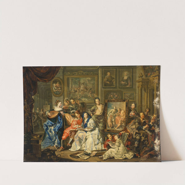 An artist’s studio by Johann Georg Platzer