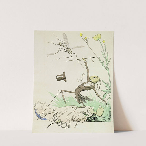 An Attack by Theodor Kittelsen