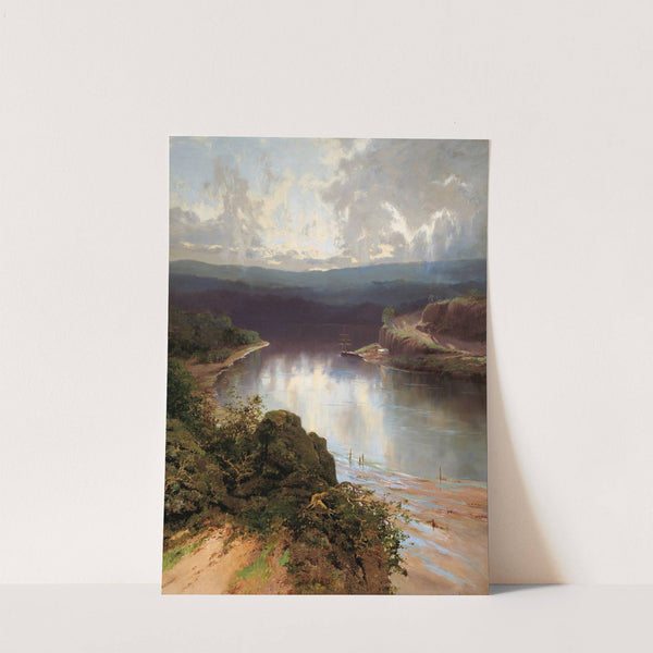 An Australian fjord by William Charles Piguenit