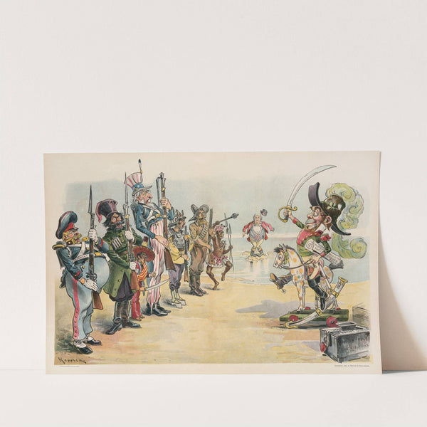 An awful day of reckoning at hand for John Bull – Ireland’s dream of an irresistible anti-English alliance (1896) by Udo Keppler