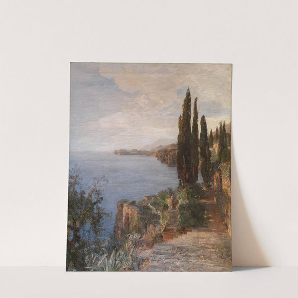 An der dalmatinischen Küste bei Ragusa by Emil Jakob Schindler