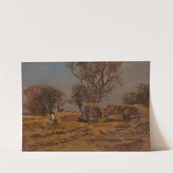 An der Donauregulierung (1872) by Tina Blau