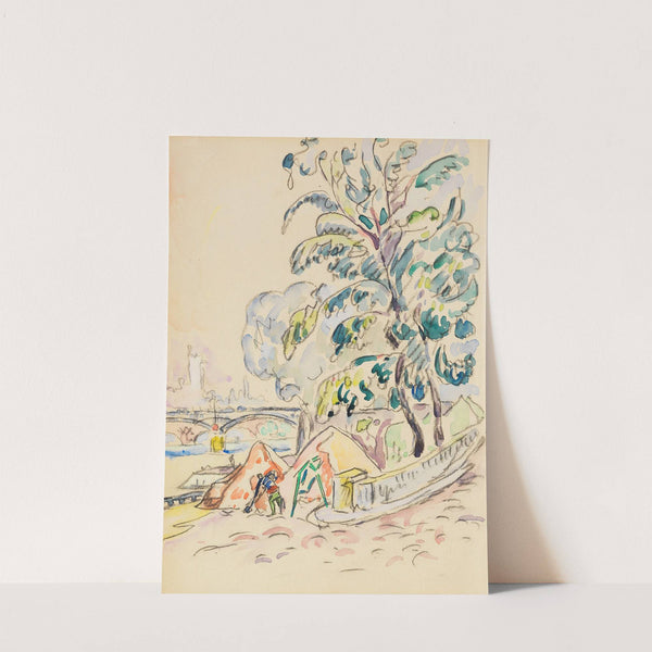 An der Pariser Seine by Paul Signac