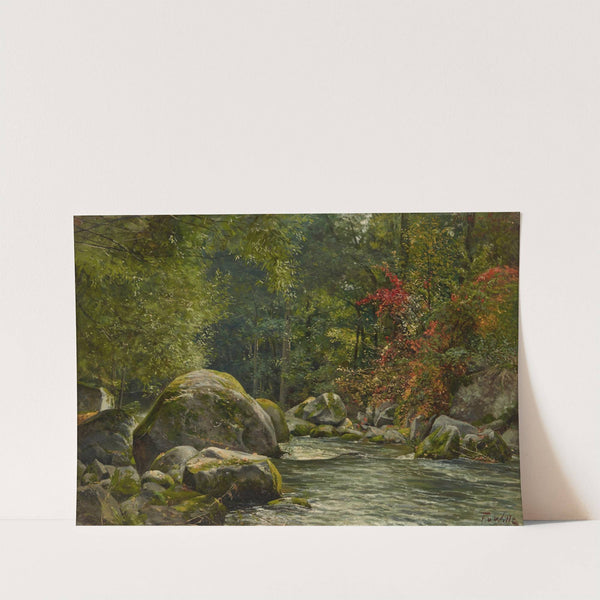 An der Rauschermühle by Fritz Von Wille