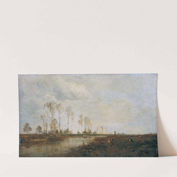 An der Thaya bei Lundenburg I (1877) by Emil Jakob Schindler