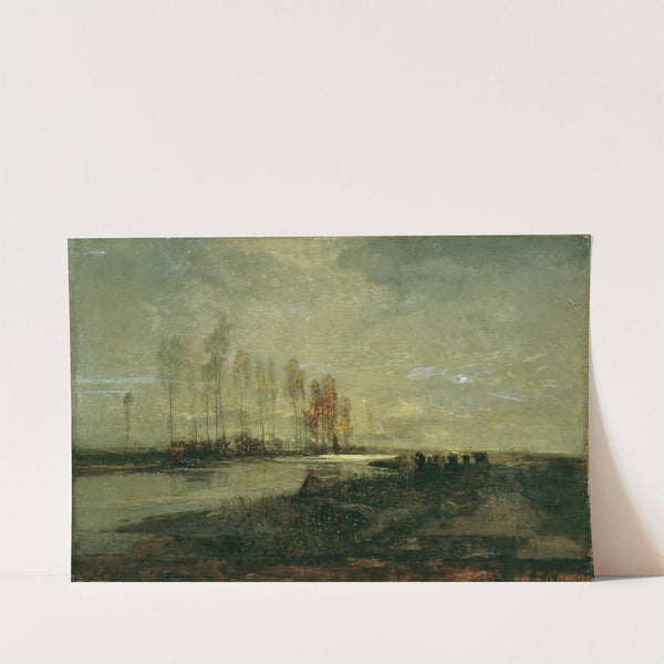 An der Thaya bei Lundenburg II by Emil Jakob Schindler