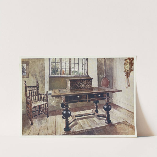 An early Virginian colonist's parlour by Edwin Foley