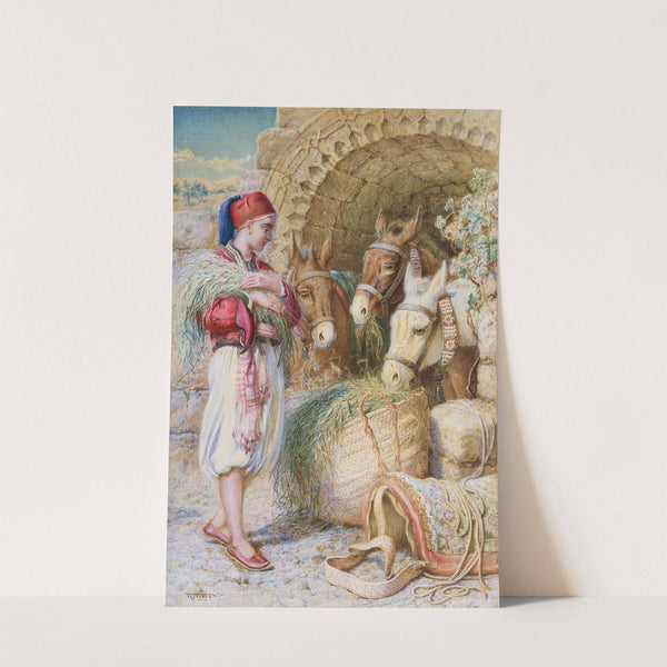 An Eastern Muleteer by William James Webbe