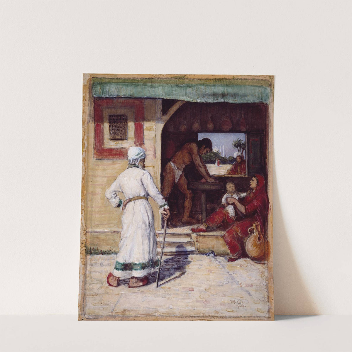 An Eastern Scene by William Crampton Gore