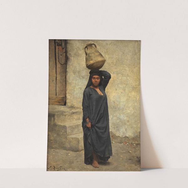 An Egyptian water carrier by Ludwig Deutsch