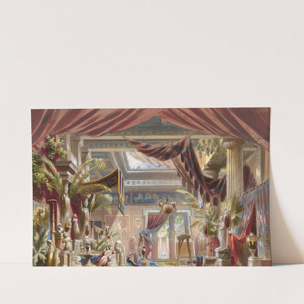 An elaborate Roman atrium by Christian Jank