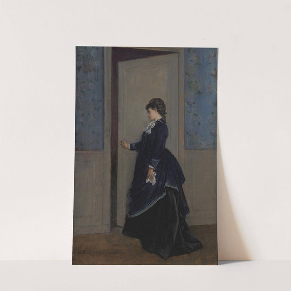 An Elegant Lady by Auguste Toulmouche