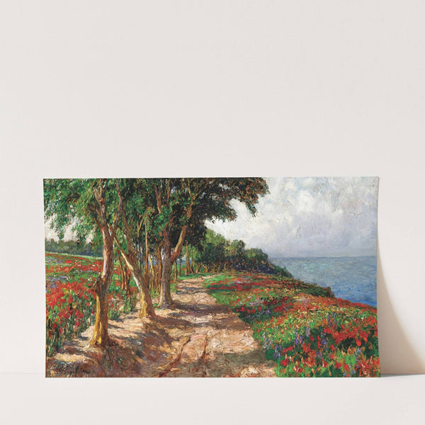 An Elm-Lined Promenade in Euxinograd by Olga Wisinger-Florian