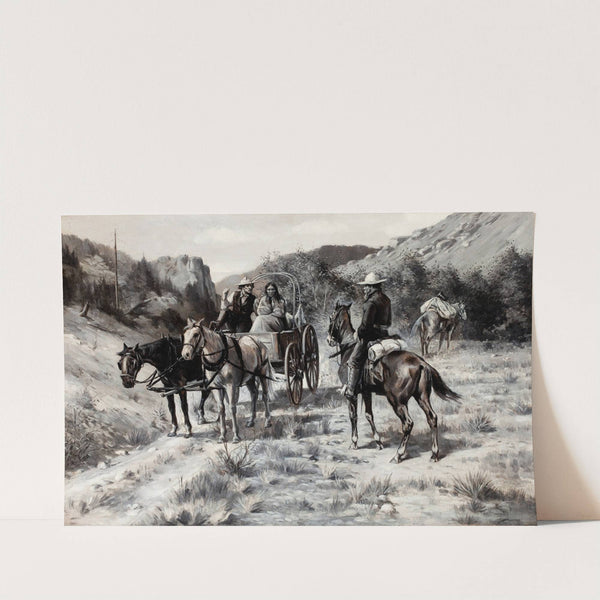 An Encounter on the Trail by Anonymous