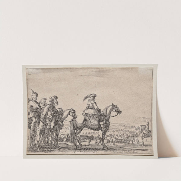 An Enemy on the March (c. 1645) by Stefano Della Bella