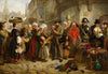 An English Artist Collecting Costumes In Brittany