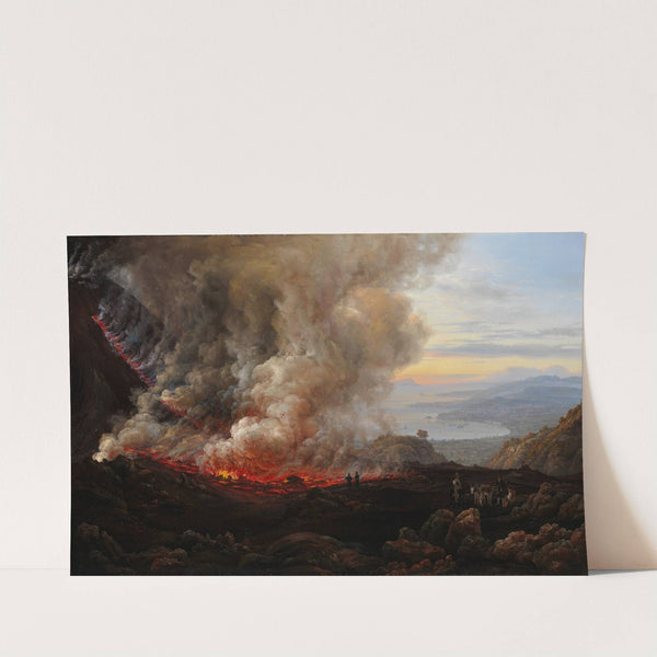 An Eruption of Vesuvius by Johan Christian Dahl