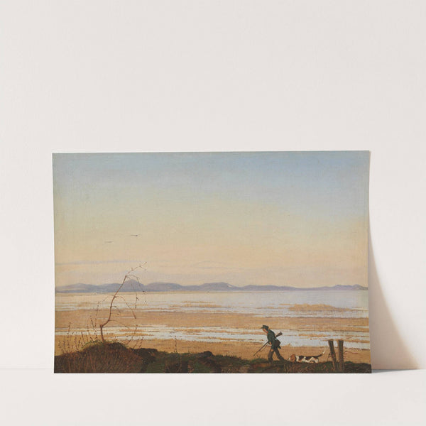 An Evening beside Lake Arresø by Johan Thomas Lundbye