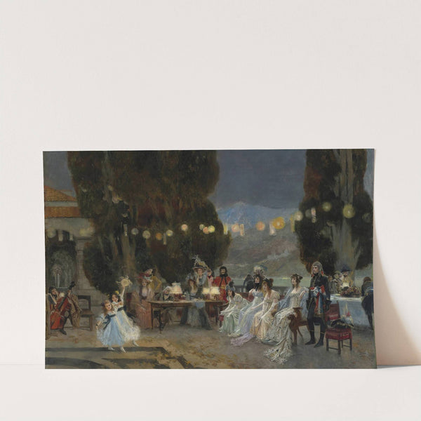 An Evening's Entertainment For Josephine by François Flameng