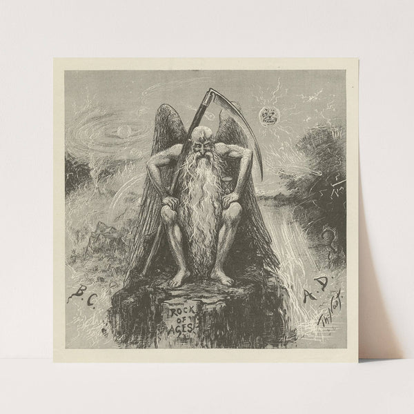 An everlasting subject of conversation (1890) by Thomas Nast