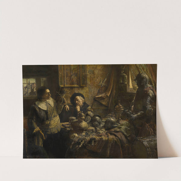 An Excellent Choice of Weapons by Léon Brunin