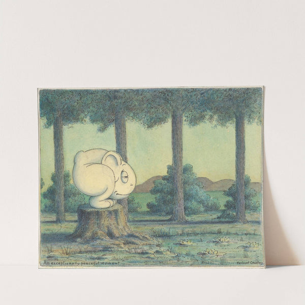 An Exceptionally Peaceful Moment by Herbert Crowley