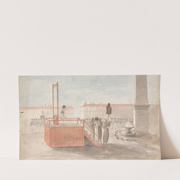 An Execution, Rome (1819) by Isaac Weld