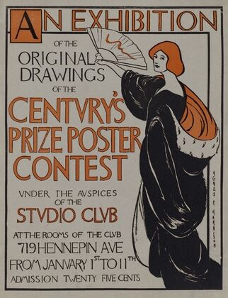 An exhibition of the original drawings of the Century’s prize poster contest