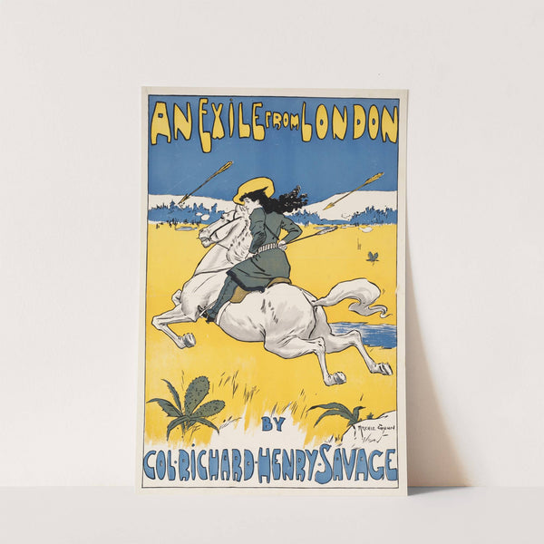 An exile from London by Col. Richard Henry Savage (ca. 1890–1920) by Archie Gunn
